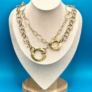 Gold Plated Chain Necklace